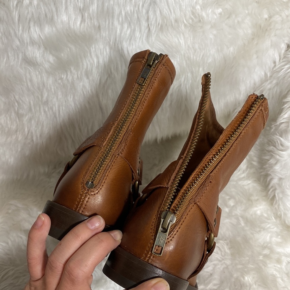 Frye Phillip Harness Short calf Boots - Picture 4 of 4